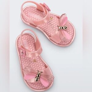 Mini Melissa Baby Shoes 6 light pink